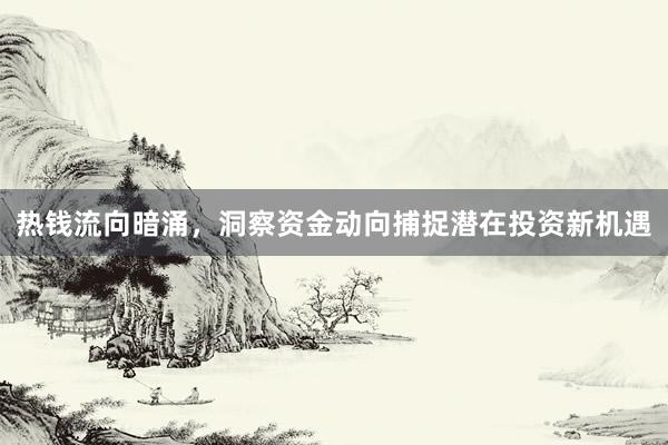 热钱流向暗涌,洞察资金动向捕捉潜在投资新机遇