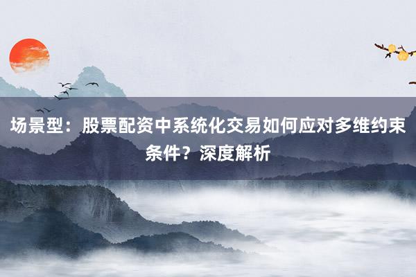 场景型：股票配资中系统化交易如何应对多维约束条件？深度解析
